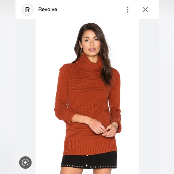 Diane von Furstenberg Talassa Turtleneck Sweater Gray Small - Picture 7 of 7